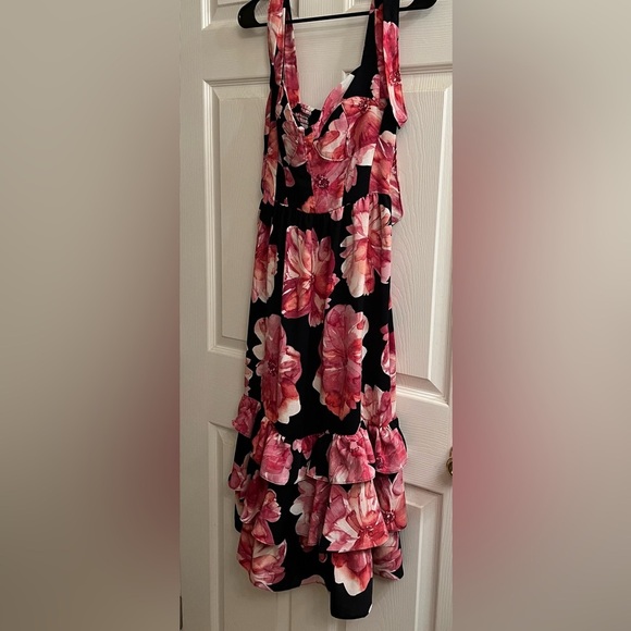 SOFIA VERGARA~FLORAL DRESS~PINK~M - Picture 4 of 9